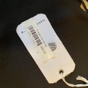 Black Triangle Cut Out Top